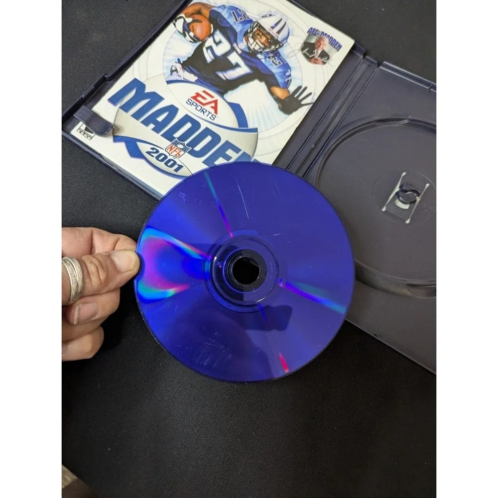 Madden 2001 Football - Sony PlayStation 2 PS2 video game with manual EA sports